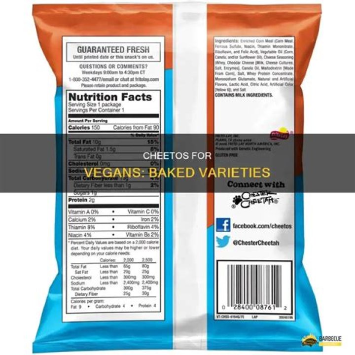Are baked Cheetos vegan?