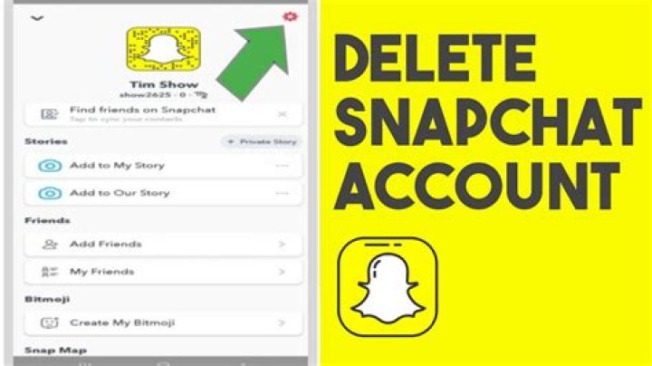 Can you delete a Snapchat account?