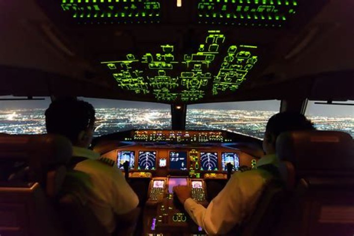 Do airline pilots use night vision?