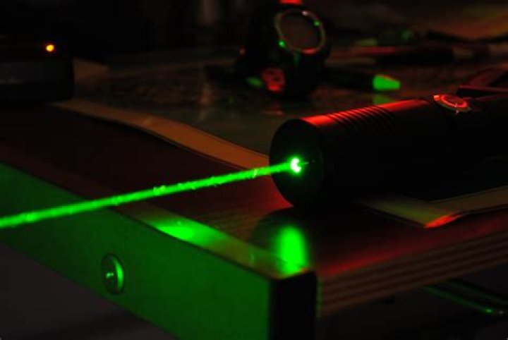 Do guns have green lasers?