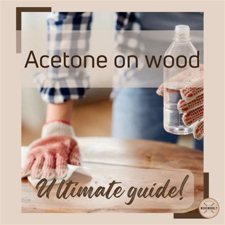 Does acetone raise wood grain?