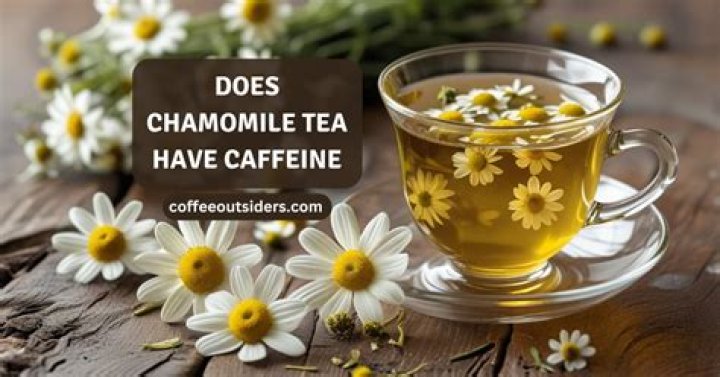 Does chamomile tea have magnesium?