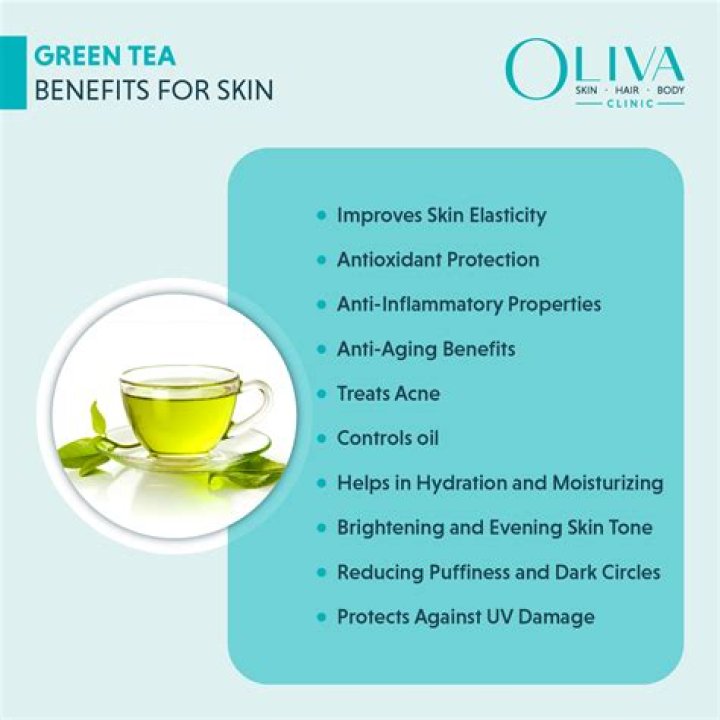 Does green tea help your skin?