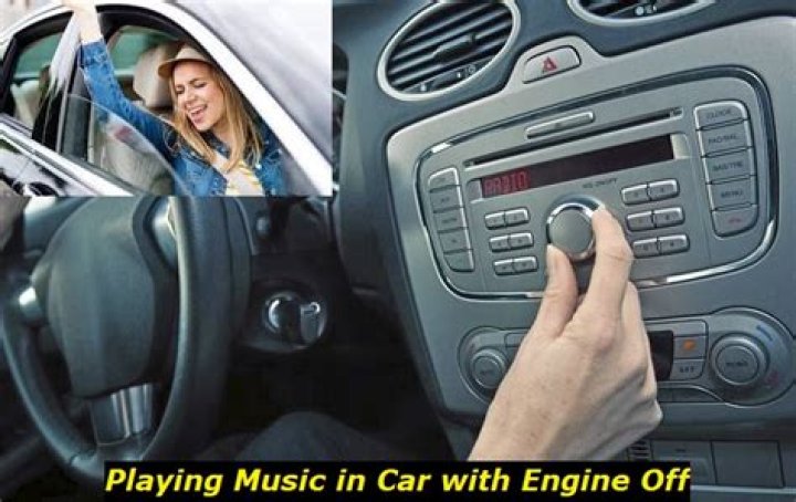 Does playing music in car drain battery?
