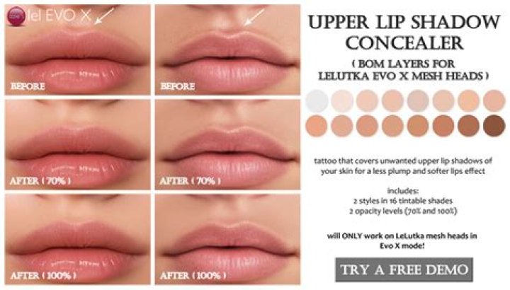 How can I lighten my upper lip shadow fast?