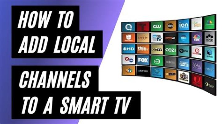 How can I watch local channels on my smart TV?
