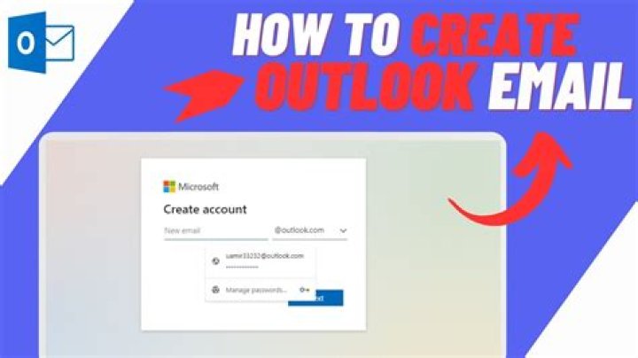 How do I create an Outlook email account?