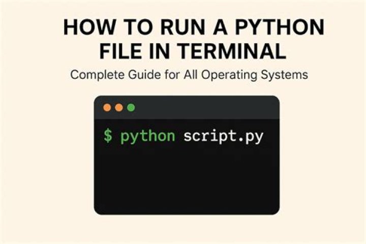 How do I open Python in terminal?