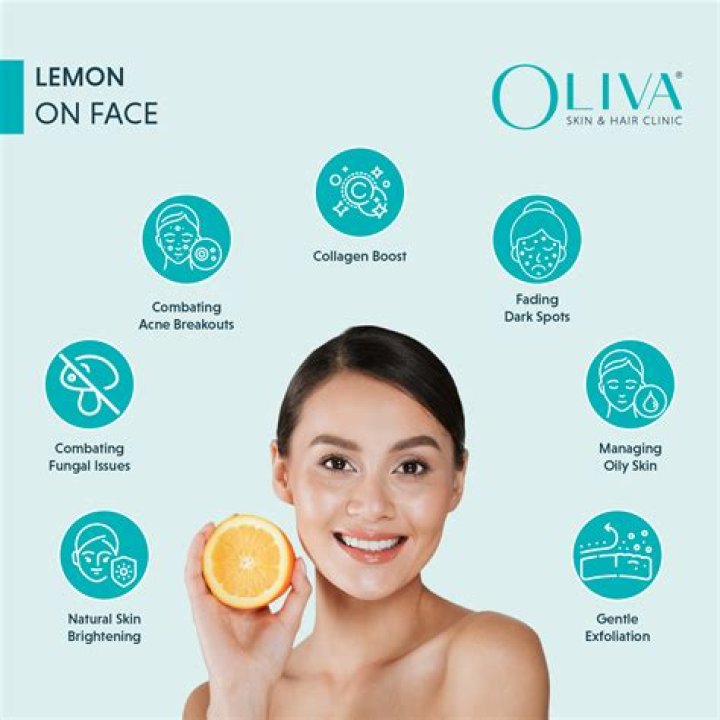 How do teenage girls use lemon on face?
