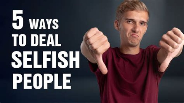 How do you deal with selfish in laws?