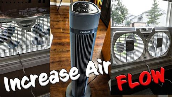 How do you increase AC flow in a room?