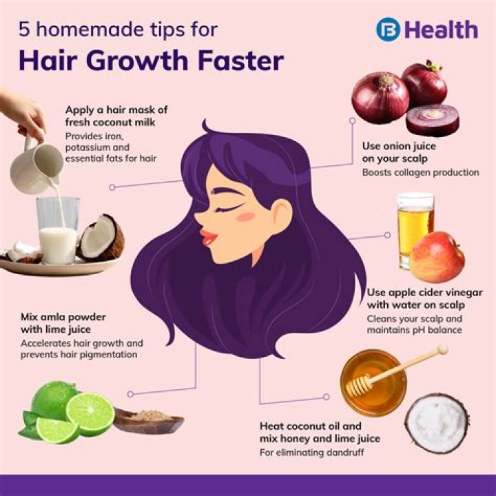 How do you make your hair grow faster with lemon juice?