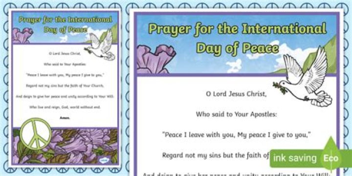 How do you spread peace and unity?