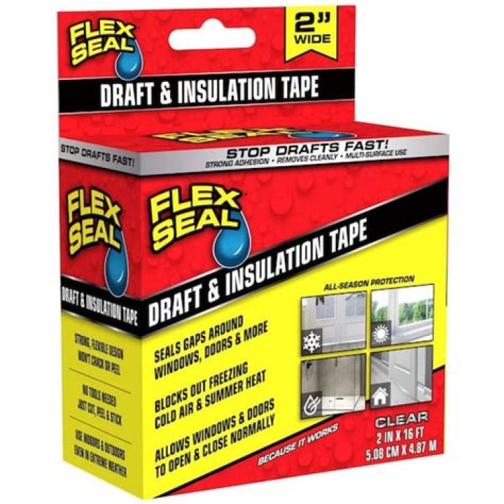 How long does Flex Seal tape last?