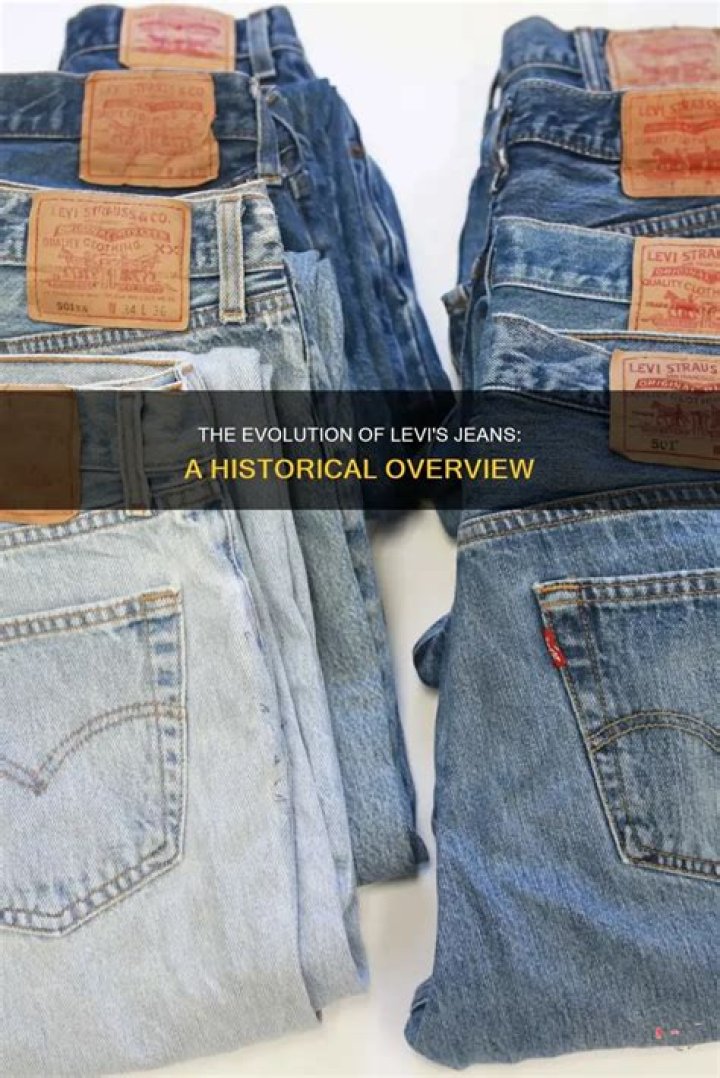 How old are Levi jeans?