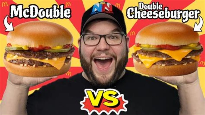 Is a McDouble the same as a Big Mac?
