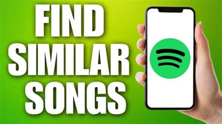 Is there an app to find similar songs?