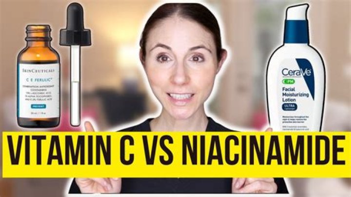 Is vitamin C or niacinamide better for dark spots?