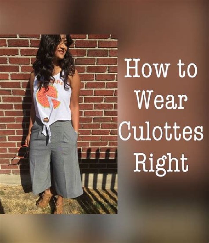 What are culottes called now?