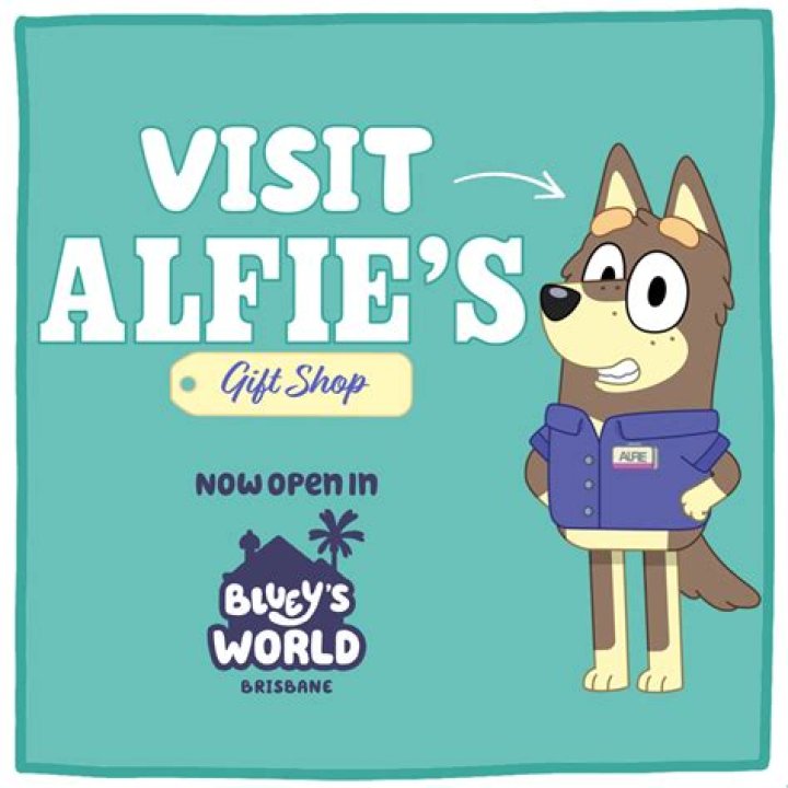 What breed is Alfie from Bluey?