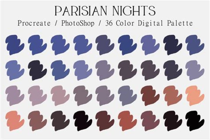 What color is Parisian night?