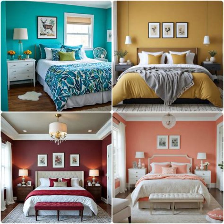 What colors shouldn't you paint your bedroom?