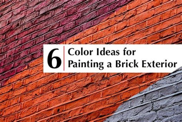 What colour should I paint a brick wall?