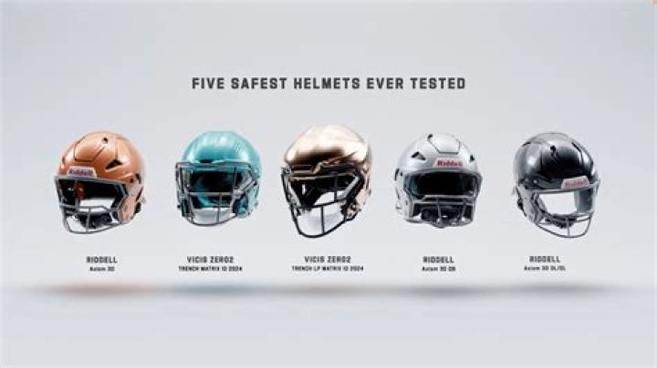 What company makes the helmets for the NFL?