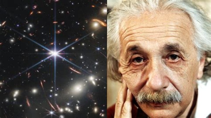 What did Einstein believe about space and time?