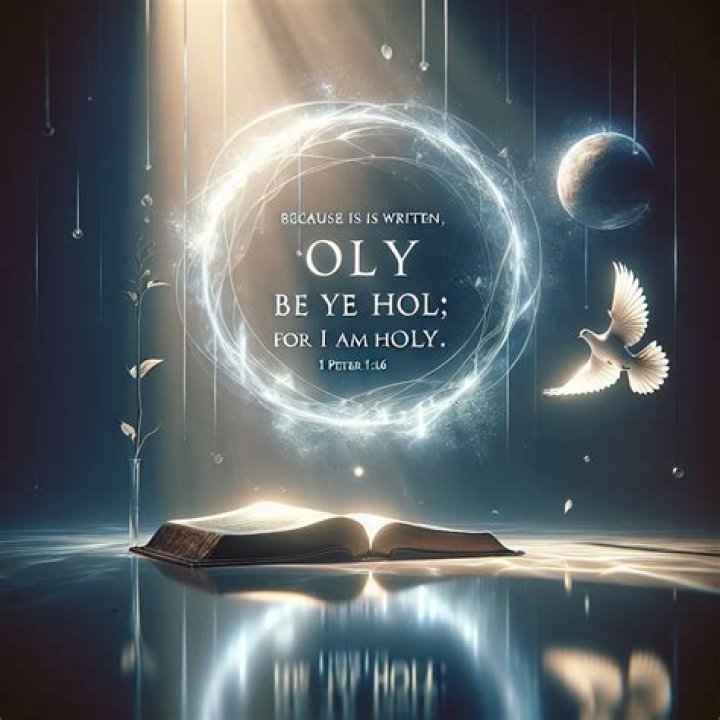 What did God mean when he said be holy as I am holy?