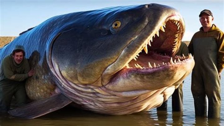 What is the biggest fish that can swallow a man?