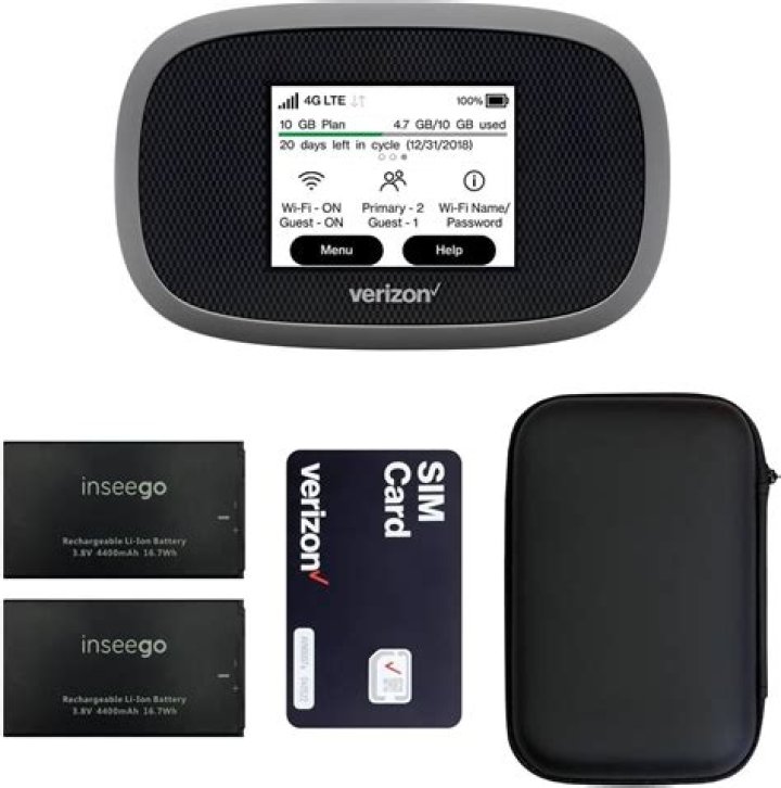 What is the range of Verizon Jetpack MiFi 8800L?