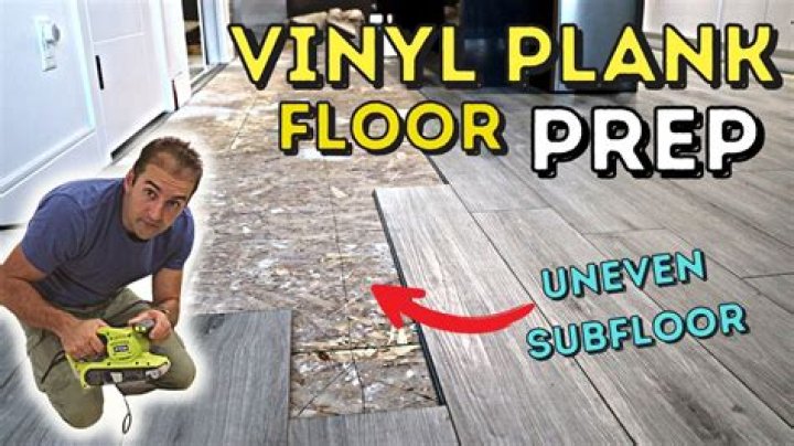What should I put down under vinyl flooring?