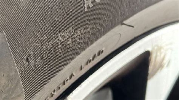What tyre damage is acceptable?