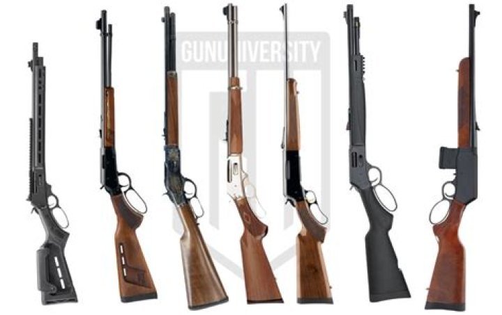 What was the most popular lever-action rifle in the Old West?