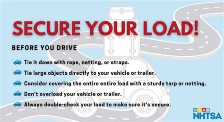 When should you carry a load on a motorcycle?