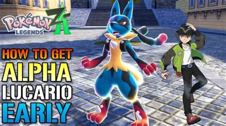 Where can I find alpha Lucario?