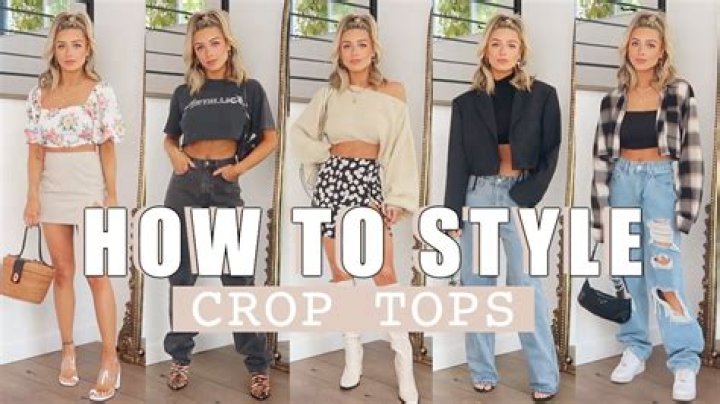 Why are crop tops not allowed at school?