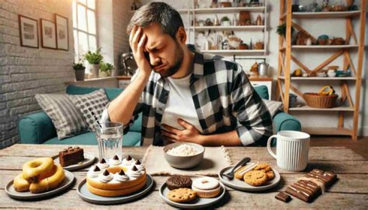 Why do I feel sick after eating hot dogs?