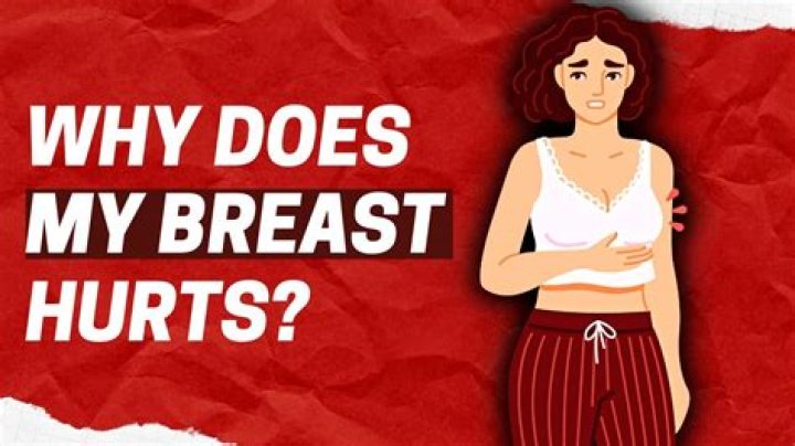 Why does it hurt under my left breast when I breathe?